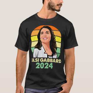 T-shirt Tulsi Gabbard pour le président Patriot-démocrate 