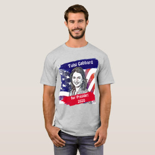 T-shirt Tulsi Gabbard pour l'élection présidentielle de 20