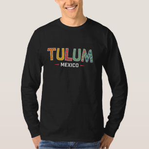 T-shirt Tulum Mexico Vacances Voyage Souvenir Plage cadeau