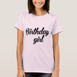 T-shirt Tumblr Anniversaire fille