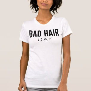 T-shirt Tumblr de la journée des cheveux mauvais