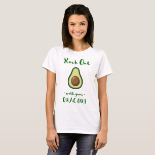 T-shirt Tumblr Rock Out Avec Votre Guac Out