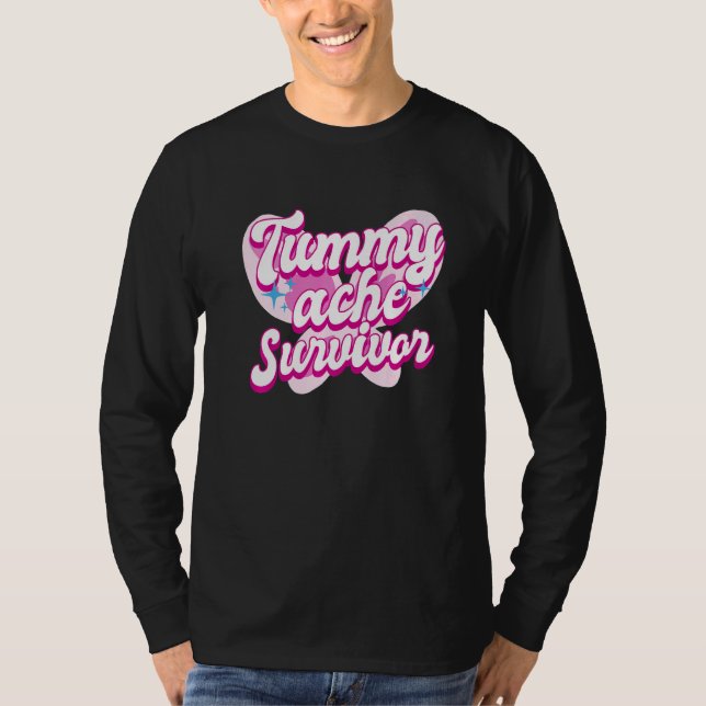 T-shirt Tummy Ache Survivor  Stomach Ache IBS  3 (Devant)