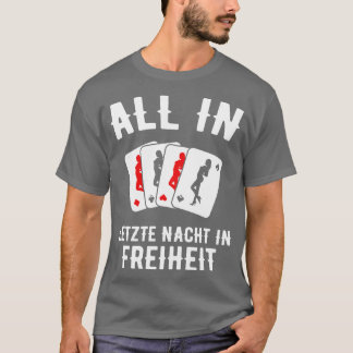 T-shirt Tumulte Jga Hommes Hommes Marié Enterrement de Vie
