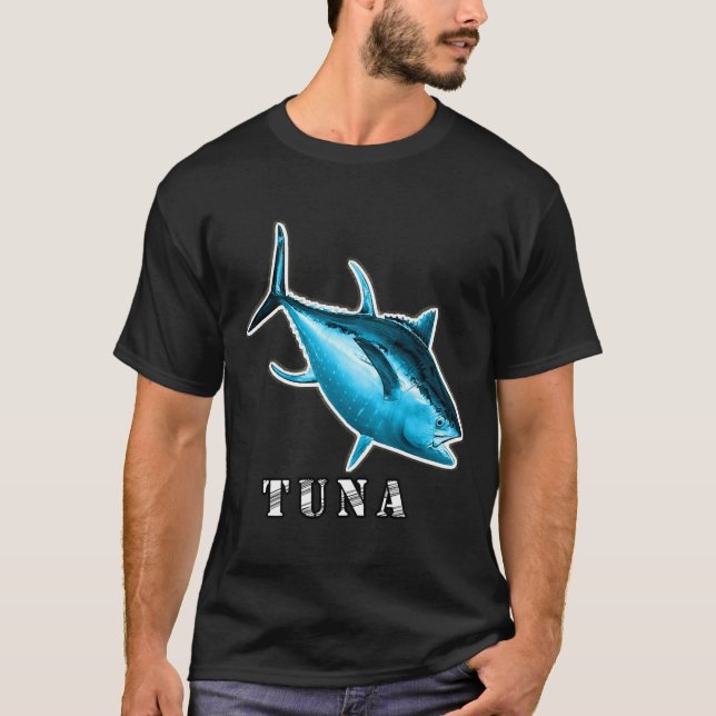 T-shirt Tuna Poisson Chaud Tuna National Geographic (Devant)