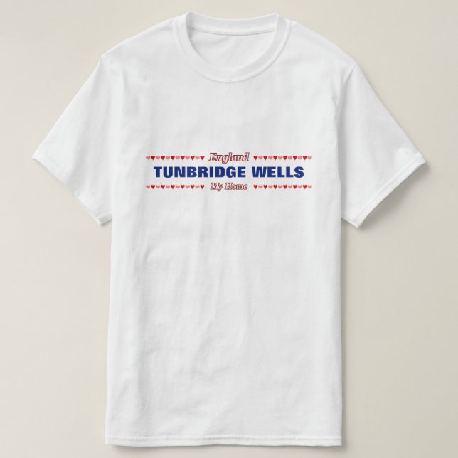 T-shirt TUNBRIDGE JAILLIT - ma maison - l'Angleterre ; (Design devant)