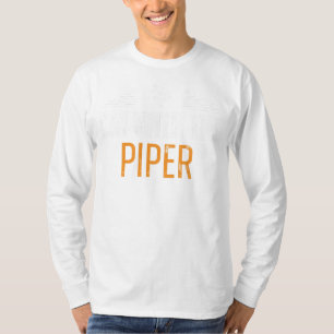 T-shirt Tune in Fun : Im with the Piper Tee - Musical Whim