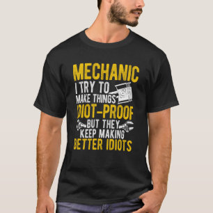 T-shirt Tuner Réparation de voiture Mécanique Outils Tunin