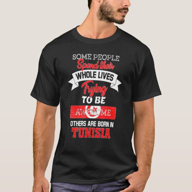 T-shirt Tunisie formidable (Devant)