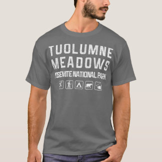 T-shirt Tuolumne Meadows, Yosemite Extérieur 