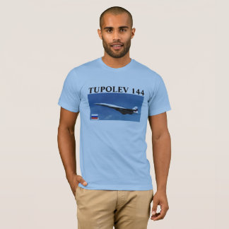 T-shirt Tupolev - 144 Chemise Supersonique Russe
