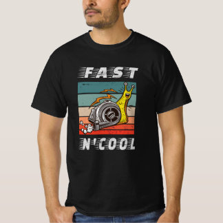T-shirt Turbo escargot rapide et cool rapide n cool