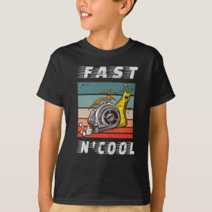 T-shirt Turbo escargot rapide et cool rapide n cool