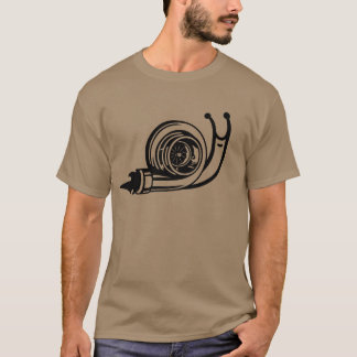 T-shirt Turbo Snail Car Street Racingurbo Snail coquille a
