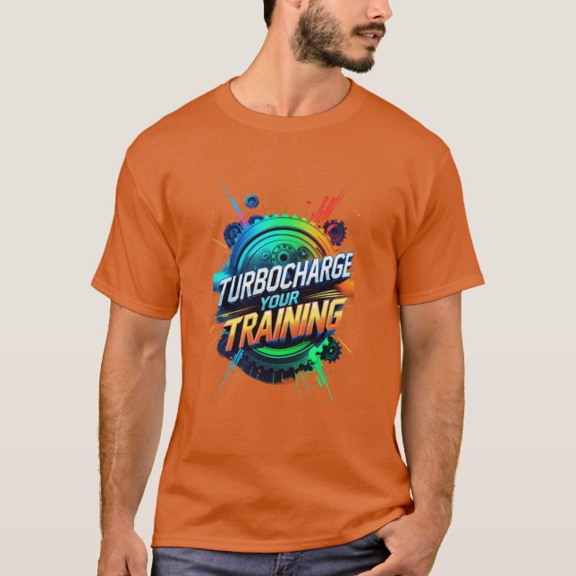 T-shirt Turbocharge Votre Formation (Devant)