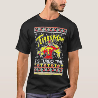 T-shirt TurboMan Son Turbo Time Vilain