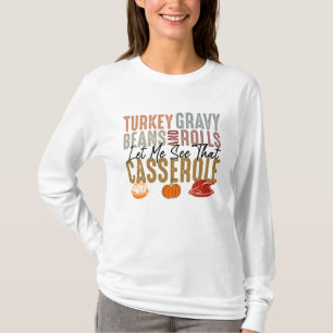 T-shirt Turc Fèves Graves Et Rouleaux Casserole Drôle