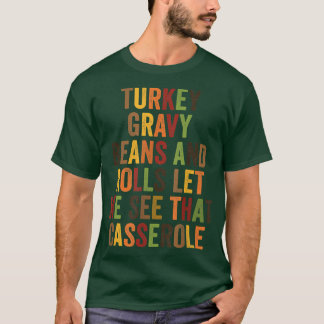 T-shirt Turc Gravé Fèves Et Roulettes Laissez-Moi Voir Cet