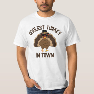 T-shirt Turc le plus frais en ville Thanksgiving cool fun
