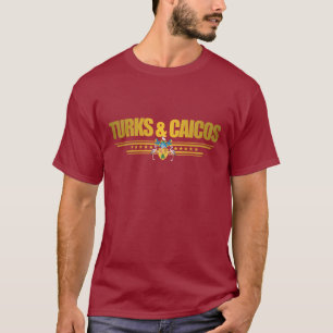 T-shirt Turcs et habillement de fierté de la Caïques