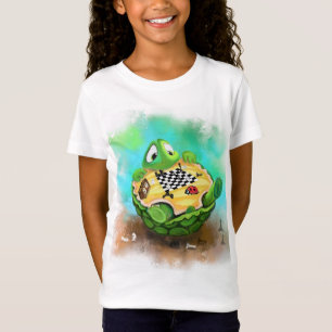 T-Shirt Turin et Ladybug jouant aux échecs - Dessin de des