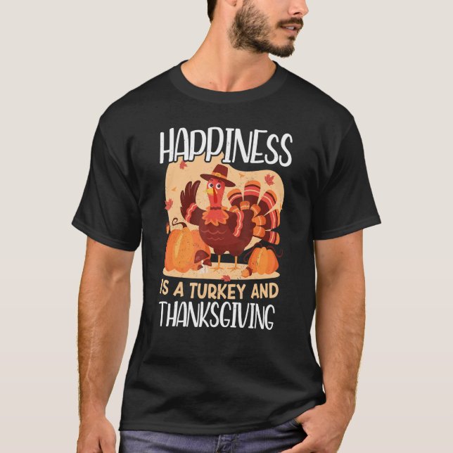 T-shirt Turkey And Thanksgiving Thanks Giving  Thanksgivin (Devant)