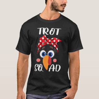 T-shirt Turkey Trot Squad  Thanksgiving Running Costume