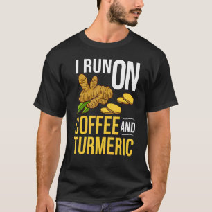 T-shirt Turmeric Curcumin Plante Thé Poudre Épice Boisson 