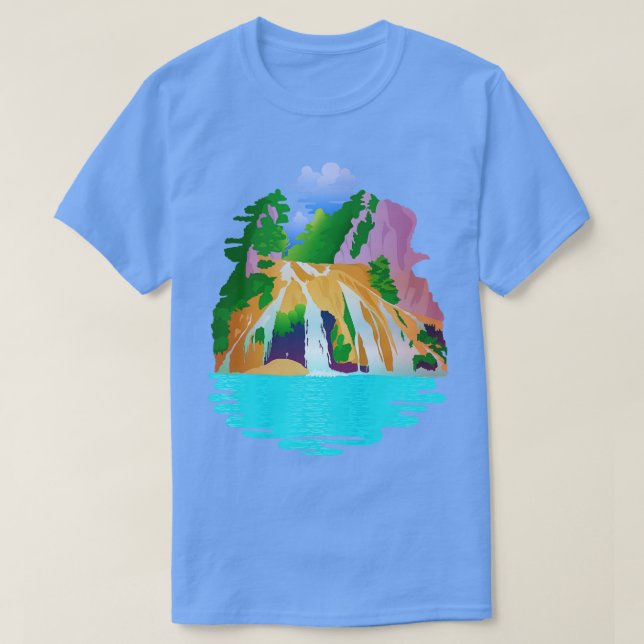 T-shirt Turner Falls Evening Edition (Design devant)