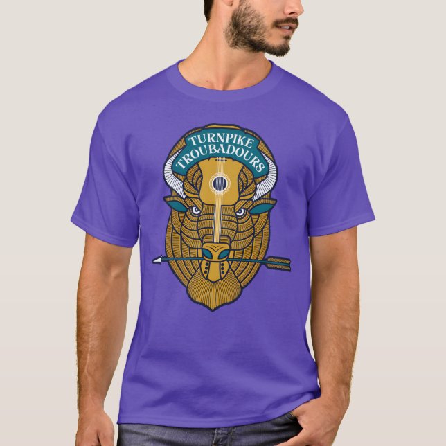 T-shirt Turnpikeroubadours musique country vintage (Devant)