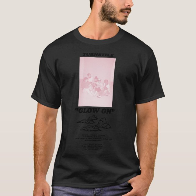 T-shirt Turnstile Merch Glow sur T-Shi classique de chemis (Devant)