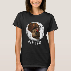T-shirt Turquie Chasse Chemise Vieux Tom Gobbler Turquie H