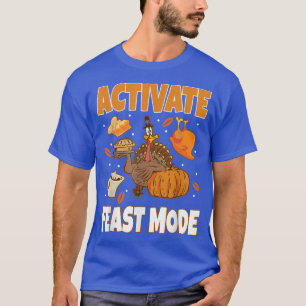 T-shirt Turquie Citrouille de tarte alimentaire fête amusa