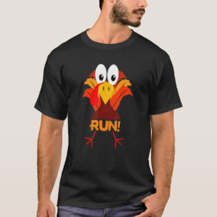 T-shirt Turquie Costume Adulte Courir Visage Turquie Trot