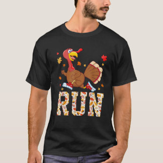 T-shirt Turquie Courez Costume Thanksgiving Courir Turquie