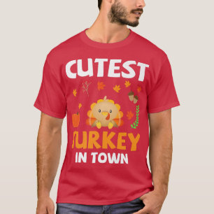 T-shirt Turquie Cutest Dans La Ville Drôle Jour D'Action D
