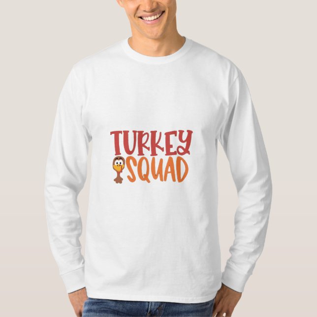 T-shirt Turquie Équipe Correspondante Turquie Thanksgiving (Devant)