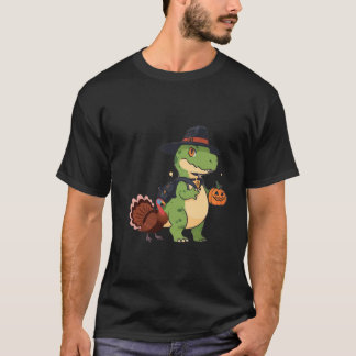 T-shirt Turquie équitation Dinosaur T rex Garçons Enfants