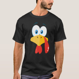 T-shirt TURQUIE FACE Kids Adult Halloween Thanksgiving
