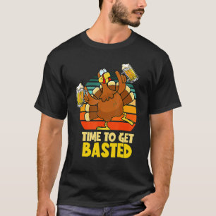 T-shirt Turquie Il Est Temps D'Obtenir Basé Bon thanksgivi
