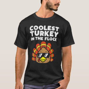 T-shirt Turquie la plus froide volée mignonne Thanksgiving