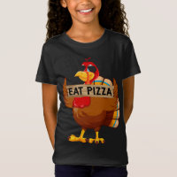 Turquie Mange Pizza Adulte Vegas Enfants Drôle Tha