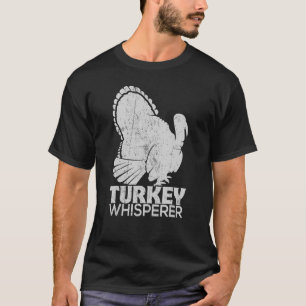 T-shirt Turquie Pèlerin Farmer Chasse Animale Distressed
