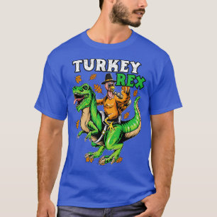 T-shirt Turquie Rex Dinosaur Thanksgiving Turquie Day Pour