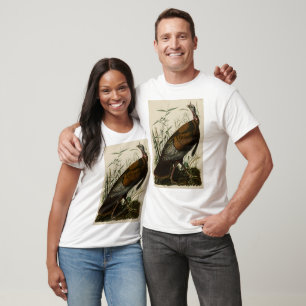 T-shirt Turquie sauvage (mâle) des oiseaux d'Amérique d'Au