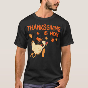 T-shirt Turquie Thanksgiving est ici dindon de famille fêt
