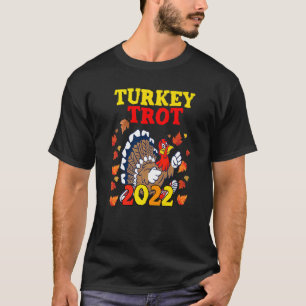 T-shirt Turquie Trot 2022 Thanksgiving Turquie en course