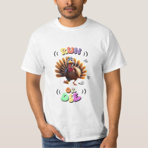 T-shirt Turquie Trot Funny Run Bon thanksgiving