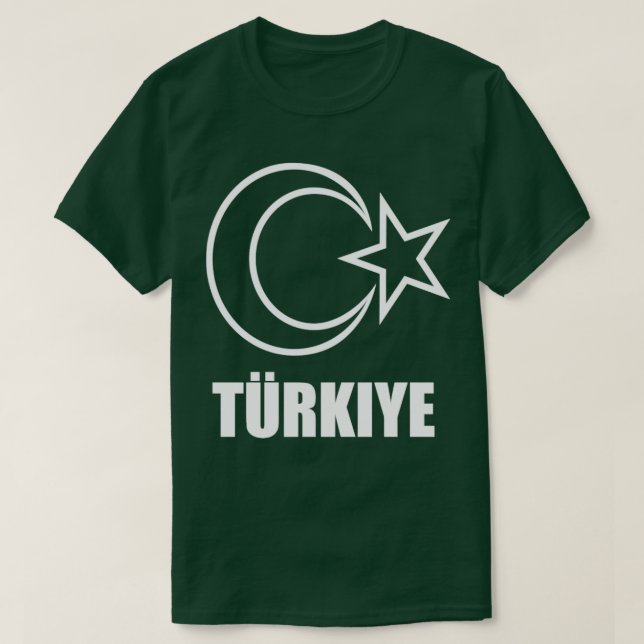 T-shirt Turquie Turkiye Istanbul Mosquée Ankara Turc turc  (Design devant)