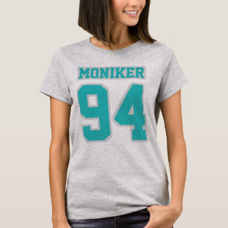 T-shirt TURQUOISE TURQUOISE avant femmes Bella Cercle Fleu
